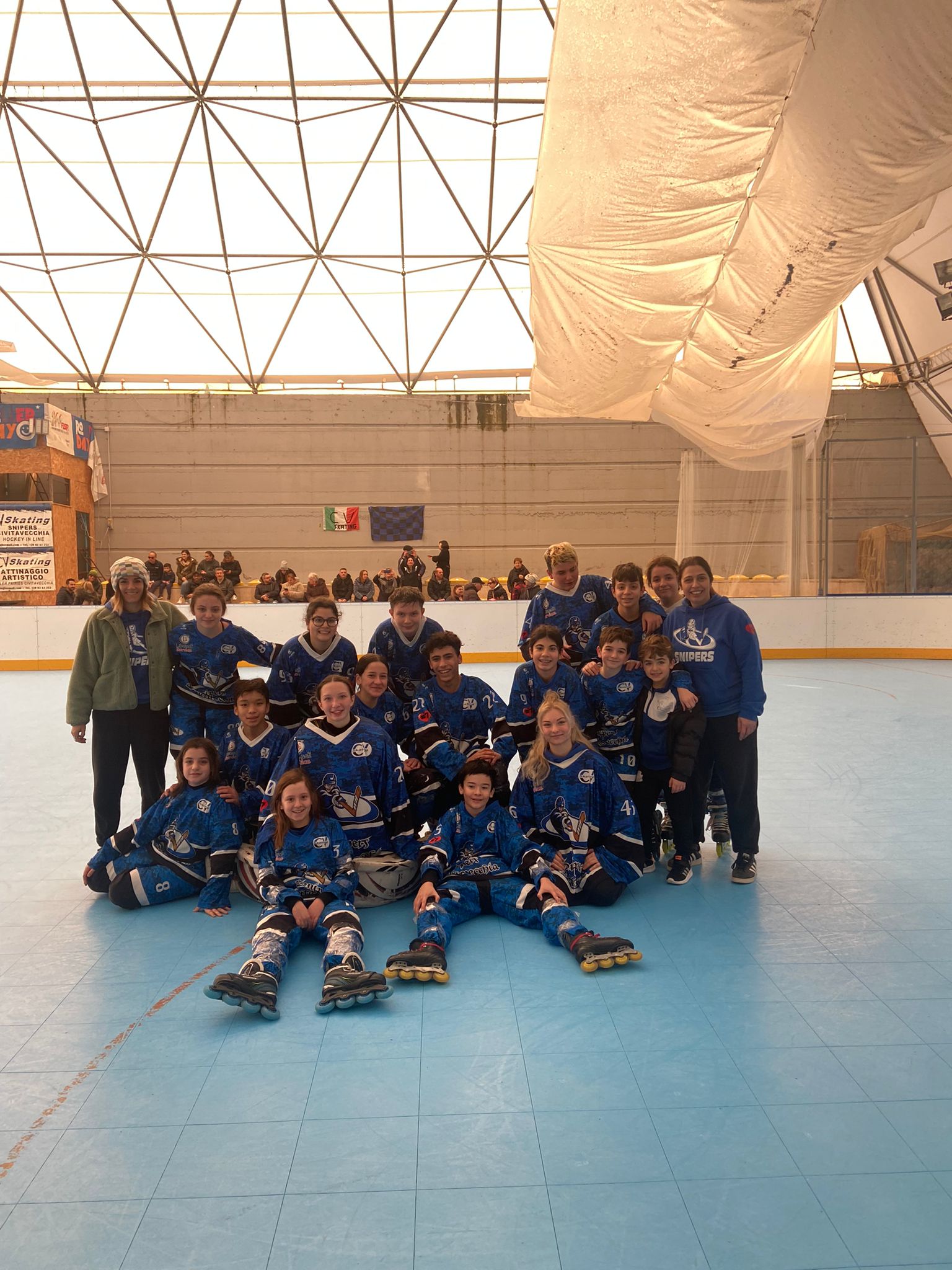 Hockey in line, under 14: Snipers Pizza a Volontà avanti a gonfie vele